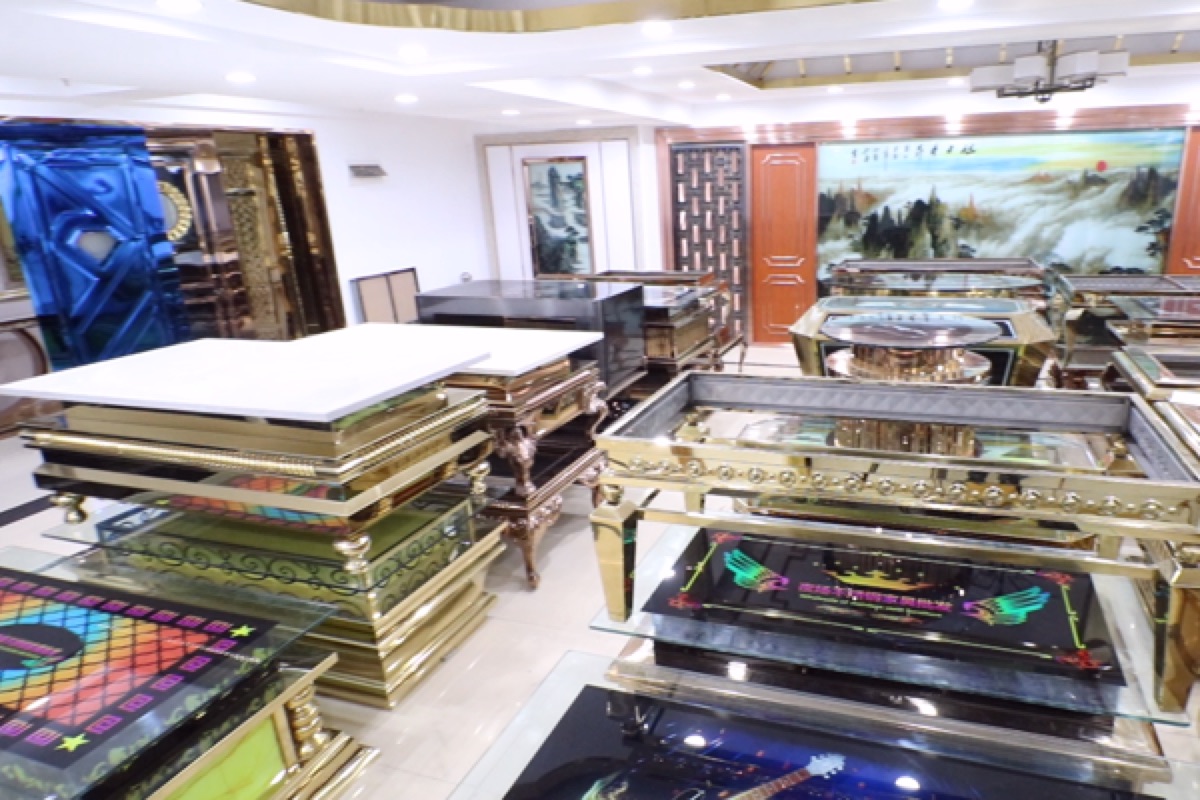 工厂展厅 - 乐赛佳 展厅展示柜